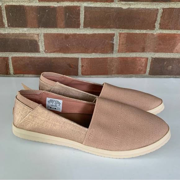 Reef Shoes - Reef Rose TX  canvas slip on flat loafers Women's Size US 9 M New